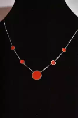 Collier rond cercle Argent